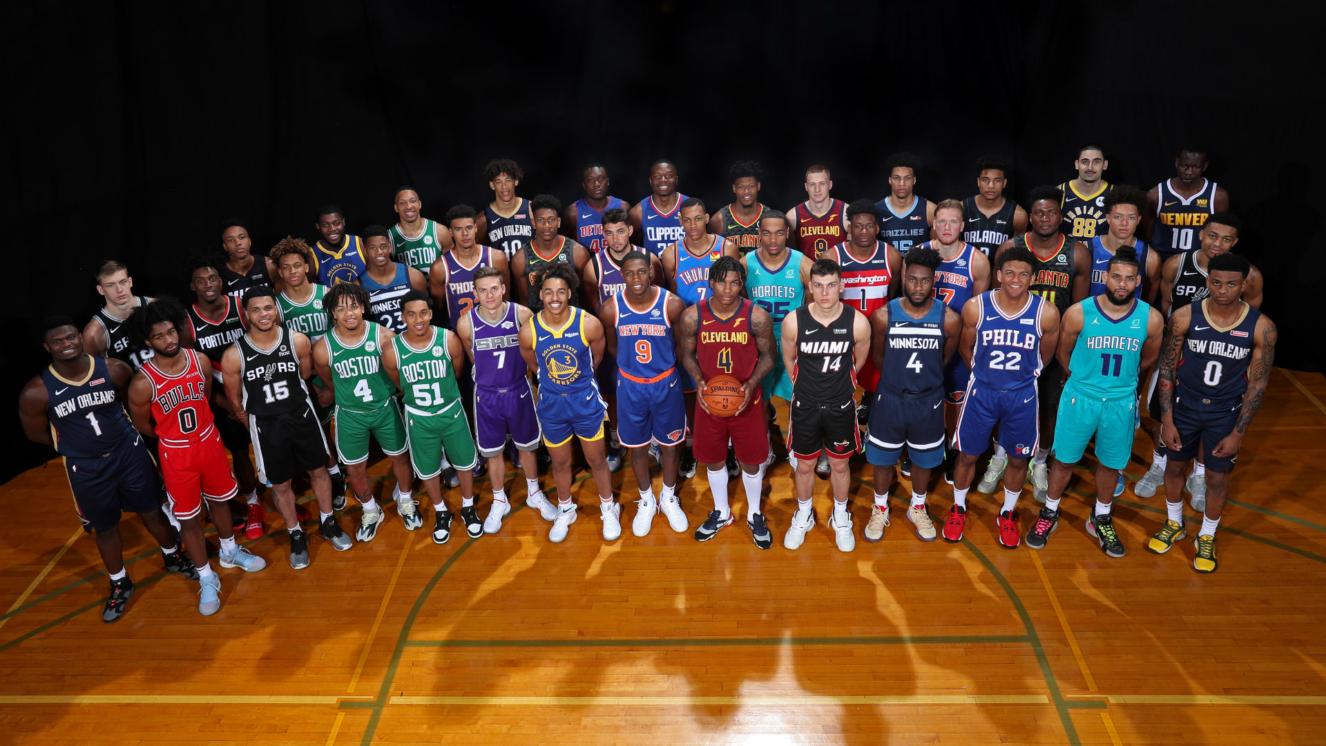 2019 NBA Rookie Photo Shoot