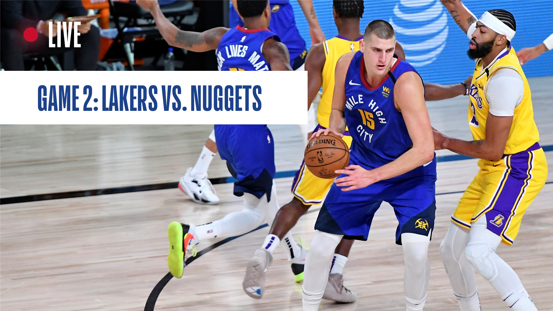 Los Angeles Lakers vs. Denver Nuggets Game 2 Live score, updates, news