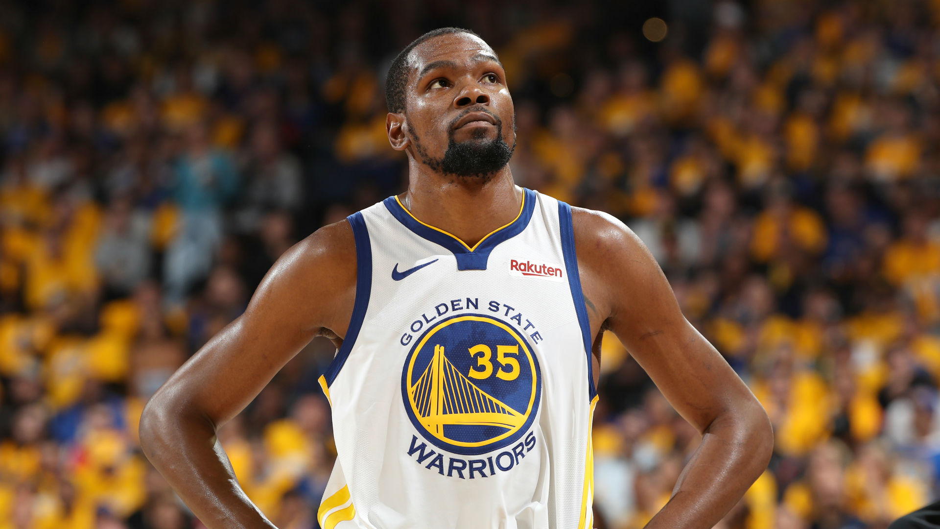 NBA Playoffs 2019 Kevin Durant has mild calf strain, to
