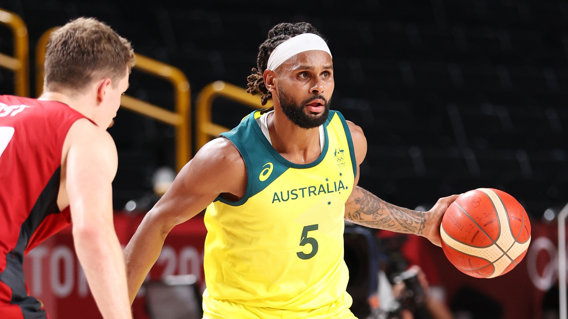 Tokyo Olympics Patty Mills Takes Over As Australian Boomers Edge Germany To Go Undefeated In Pool Stage Nba Com Australia The Official Site Of The Nba [ 1080 x 1920 Pixel ]