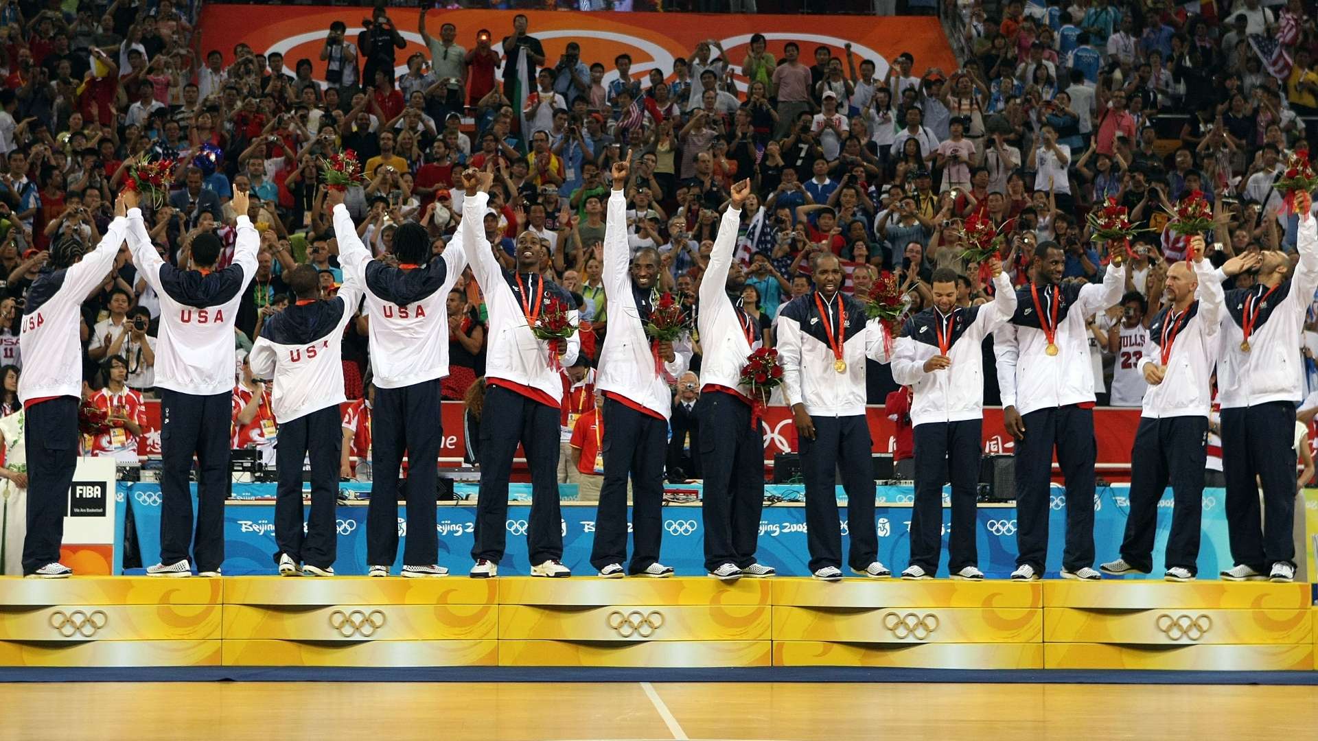 This Date In Nba History Aug 24 Team Usa S Redeem Team Defeats Spain In Gold Medal Game At Beijing Olympics In 08 Nba Com Australia The Official Site Of The Nba