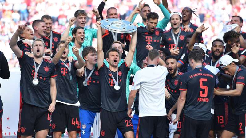 Thomas Müller feiert seine zwölfte Meisterschaft