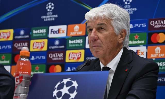 Gasperini: "Con l'Arsenal per misurarci. Vogliamo i playoff, l'obiettivo è fare sempre punti"