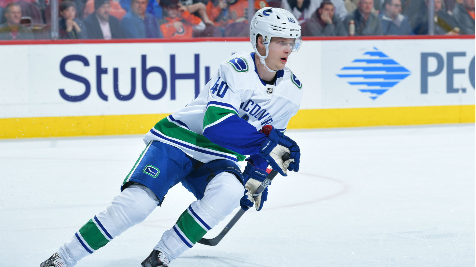 Elias Pettersson sets franchise rookie record for points ...