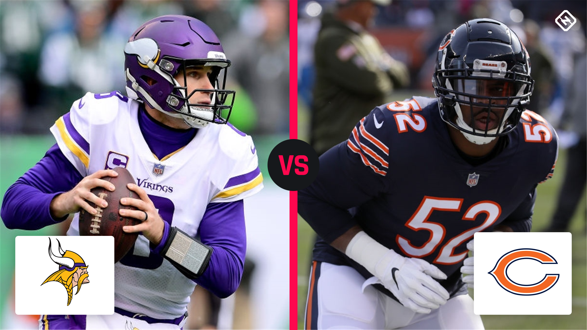 Nfl 2018 Week 11 Vikings Vs Bears Preview Statistics Odds