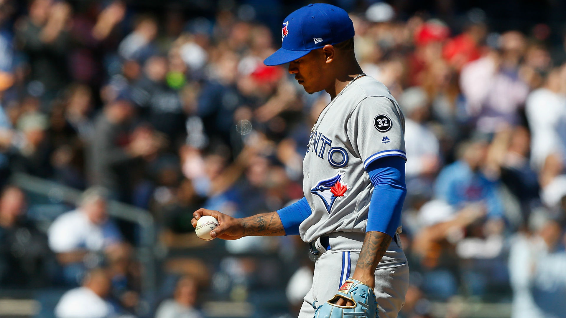 Blue Jays' Stroman bemoans control issues after rocky ...