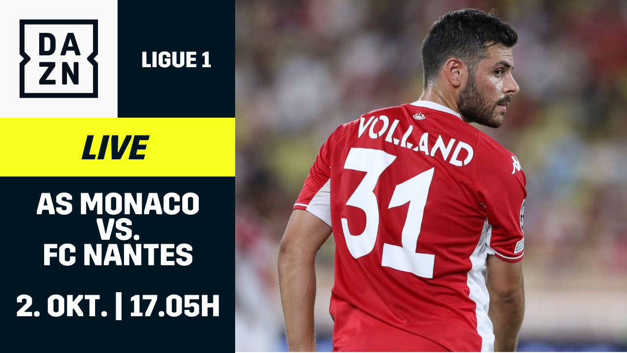 AS Monaco FC Nantes Banner Kevin Volland 02102022