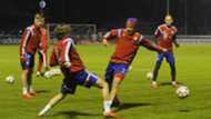 ONLY GERMANY Gianluca Gaudino Holger Badstuber FC Bayern Munchen