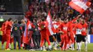 Österreich Austria EM Qualifikation RC Qualification celebratin against Sweden 08092015