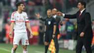 Coach Rui Vitoria Striker Pizzi Benfica Champions League against Bayern München 05042016