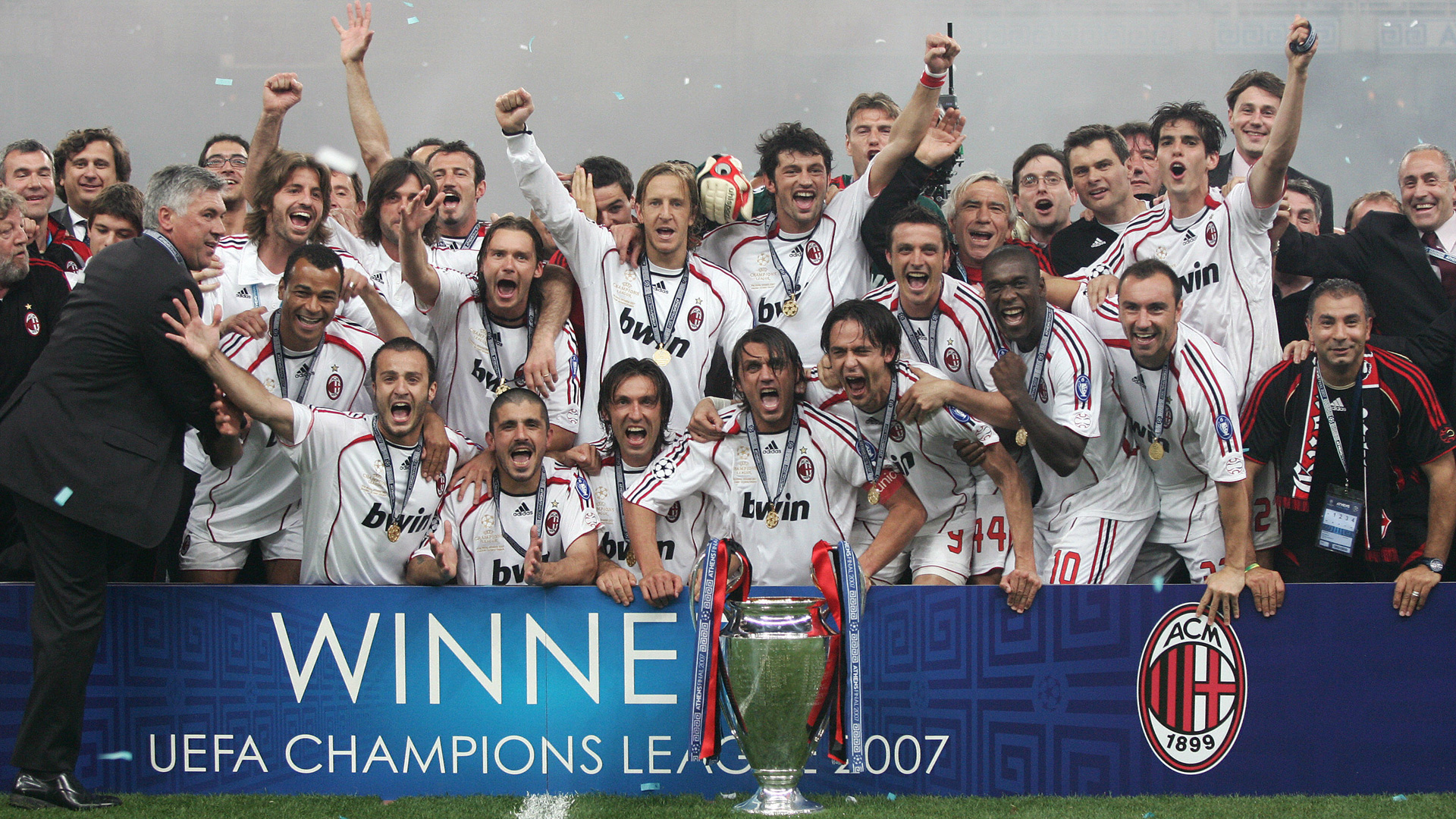 time do milan campeao da champions 2007