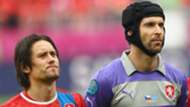 Tomas Rosicky Petr Cech Tschechien Griechenland UEFA Euro 2012 06122012