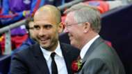 Pep Guardiola, Sir Alex Ferguson