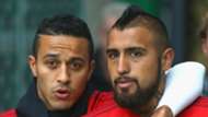 Thiago Arturo Vidal Bayern München Bundesliga 10172015
