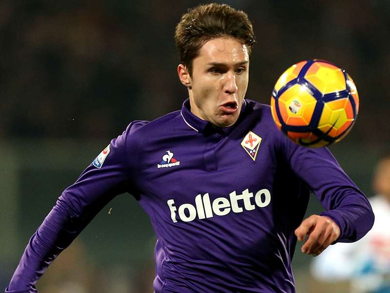 Fiorentinas Federico Chiesa Ultraviolette Bodenstandigkeit Goal Com