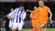 Carlos Vela Abdennour Real Sociedad Valencia LaLiga Santander