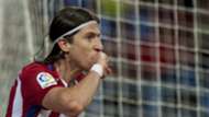Filipe Luis Malaga Atletico Madrid La Liga