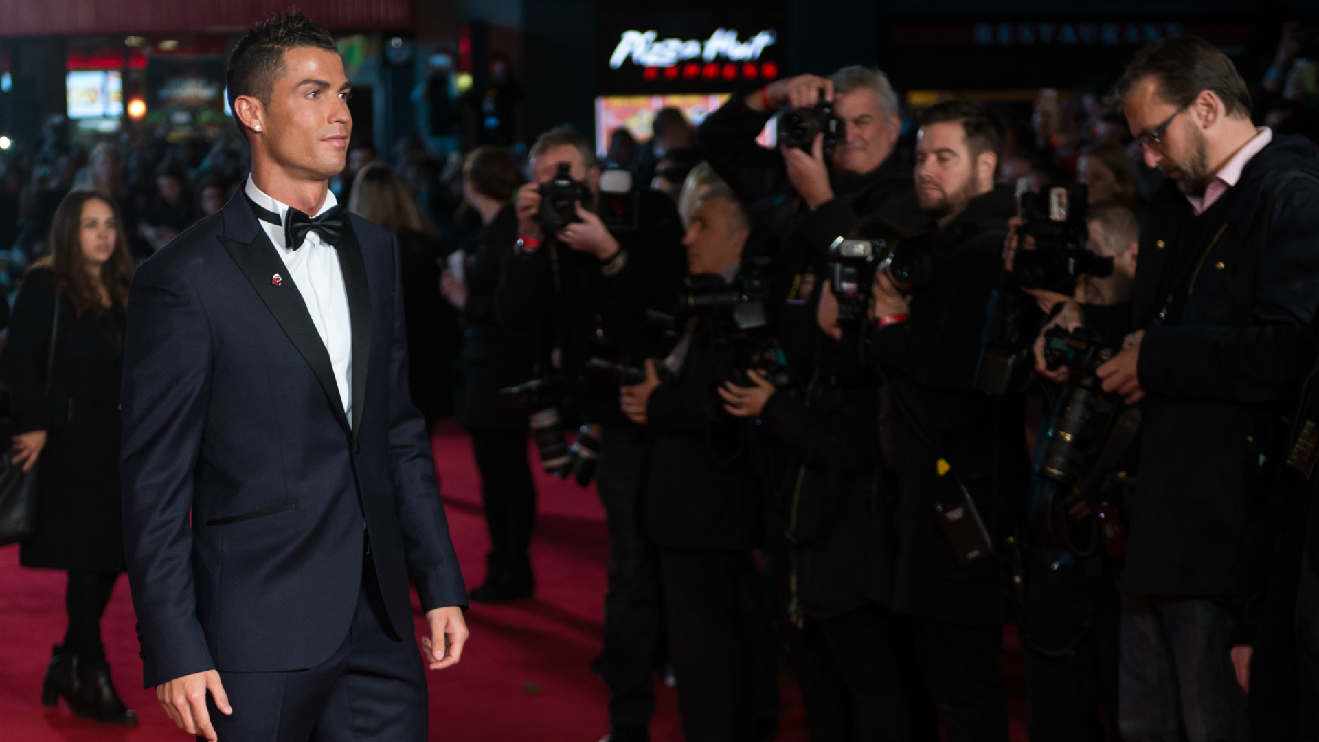Cristiano Ronaldo movie premiere