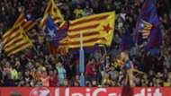 Barcelona Catalunya flags