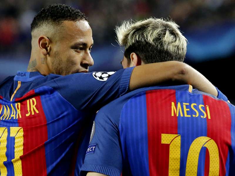 Neymar Lands Bumper Barcelona Deal But Remains Some Way Down On Messi Goal Com