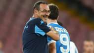 Maurizio Sarri Gonzalo Higuain Napoli Serie A Italy