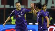 Josip Ilicic Milan Fiorentina Serie A 10262014
