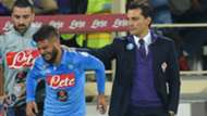 Lorenzo Insigne Vincenzo Montella Fiorentina Napoli Serie A