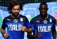 Pirlo Balotelli Italy