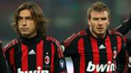 Andrea Pirlo David Beckham
