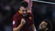 Stephan El Shaarawy celebrating Roma Palermo Serie A 23102016
