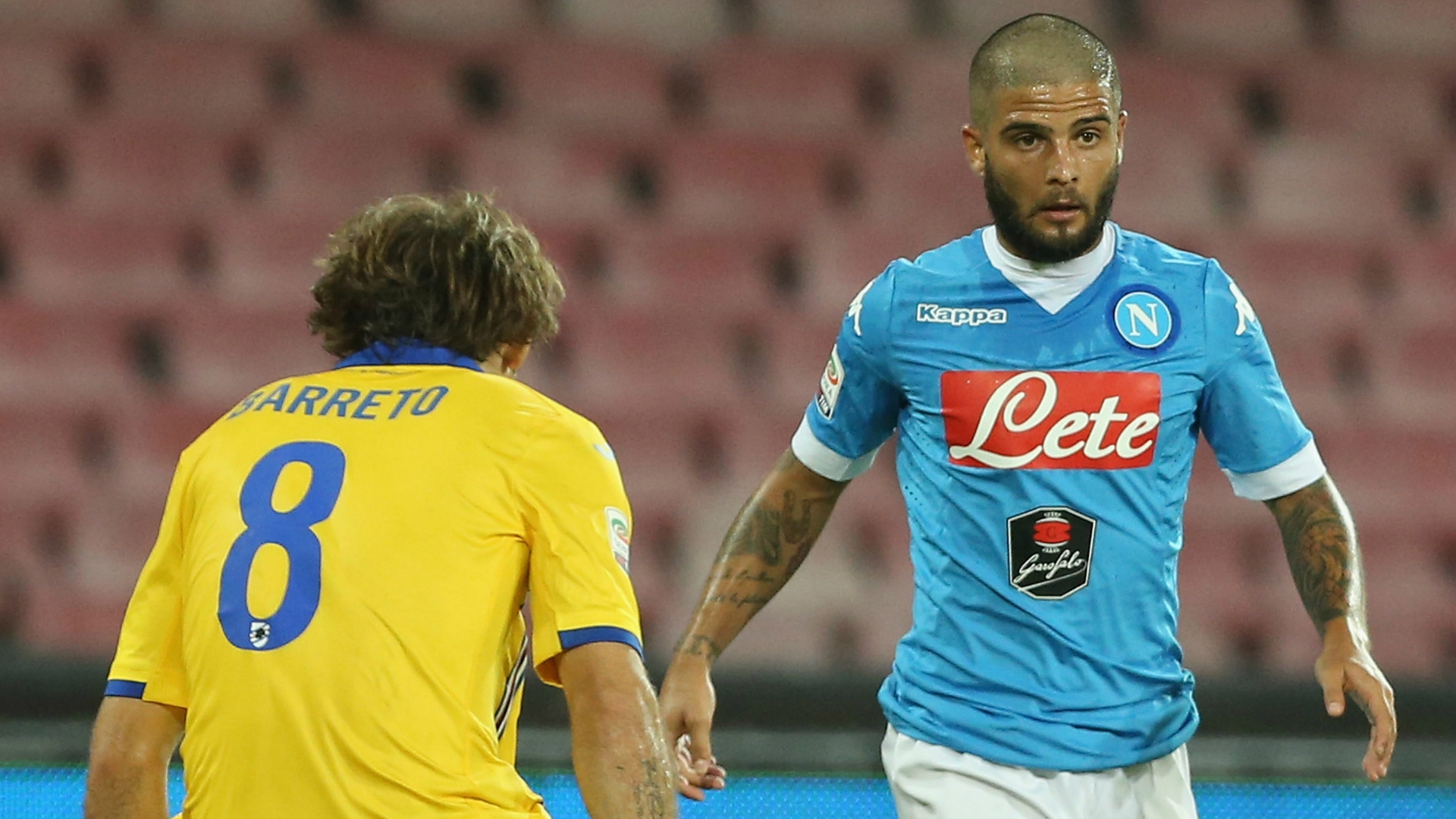 Insigne 'gode' per la Juventus: \