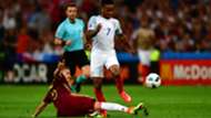 Raheem Sterling Roman Neustadter England Russia Euro 2016