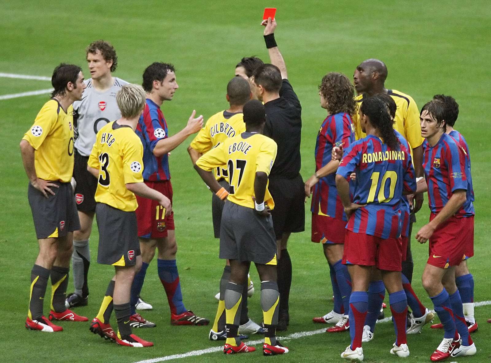 La défaite en finale de la Ligue des champions 2006 face à Barcelone