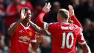HDP Marcus Rashford Wayne Rooney Manchester United 16042016