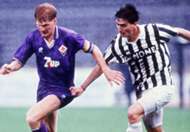 Stefan Effenberg Dino Baggio Fiorentina Juventus 1993