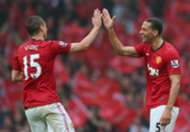 Nemanja Vidic Rio Ferdinand Manchester United