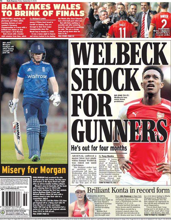 Arsenal Under Fire As Barca Chase New Pedro European Newspaper Review Goal Com
