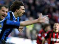 Dejan Stankovic Zlatan Ibrahimovic Inter Gennaro Gattuso Milan Serie A 03112007