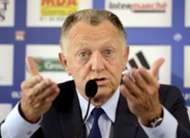 Lyon president Jean-Michel Aulas