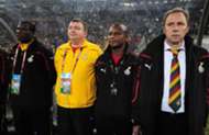 Milovan Rajevac and Kwesi Appiah