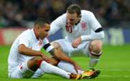 Theo Walcott - Wayne Rooney, England v Brazil - International Friendly