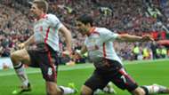 Steven Gerrard & Luis Suarez | 2014