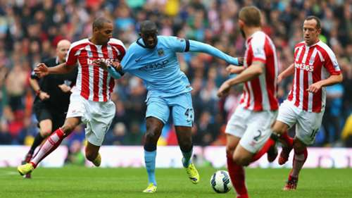 Yaya Tour | Manchester City Stoke 30082014