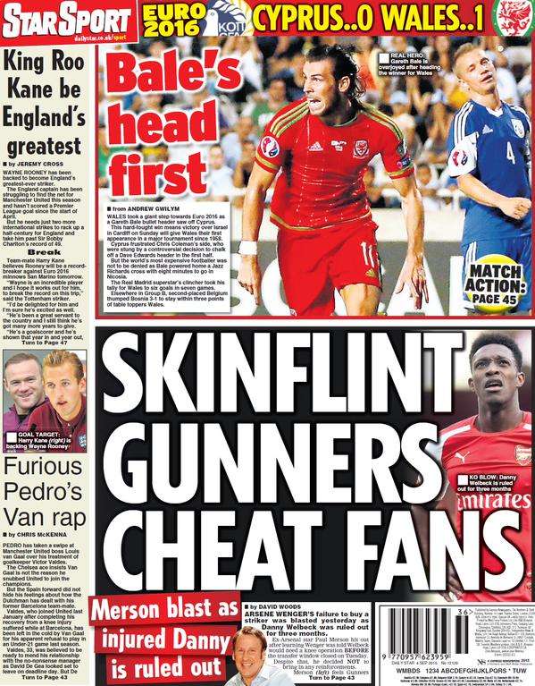 Arsenal Under Fire As Barca Chase New Pedro European Newspaper Review Goal Com