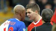El-Hadji Diouf Steven Gerrard Blackburn Rovers Liverpool Premier League