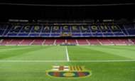 Interior view of the Camp Nou stadium FC Barcelona