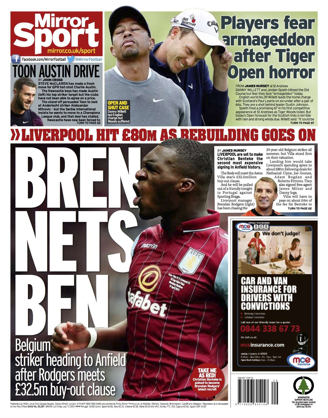 Gotze To Juventus As Arsenal Bids For Benzema Goal S European Newspaper Round Up Goal Com