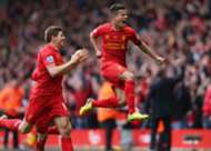 Steven Gerrard (left) and Philippe Coutinho