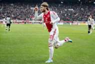Ajax Amsterdam midfielder Lasse Schone
