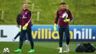Joe Hart Jack Butland England training 24032015